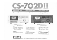 Akai CS-702-D-Mk2-Owners-Manual 